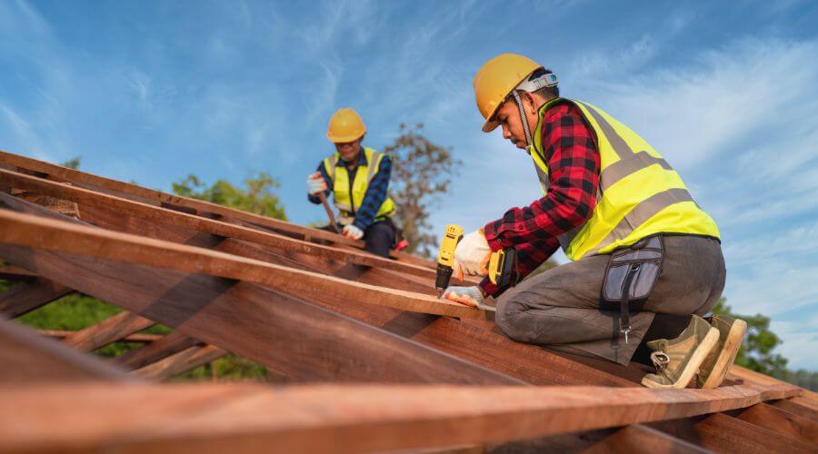 Professional gutter cleaning in De Lancey, PA